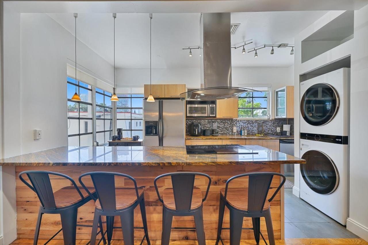 Large & Bright Sleep Up To 8 Only 2Min From Ocean! Apartment Miami Beach Exterior foto